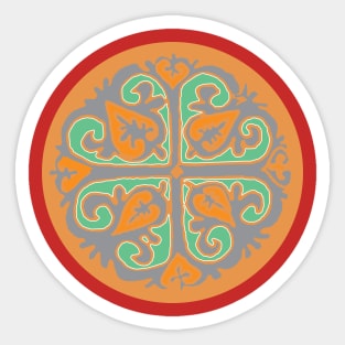 Medieval ornament Sticker